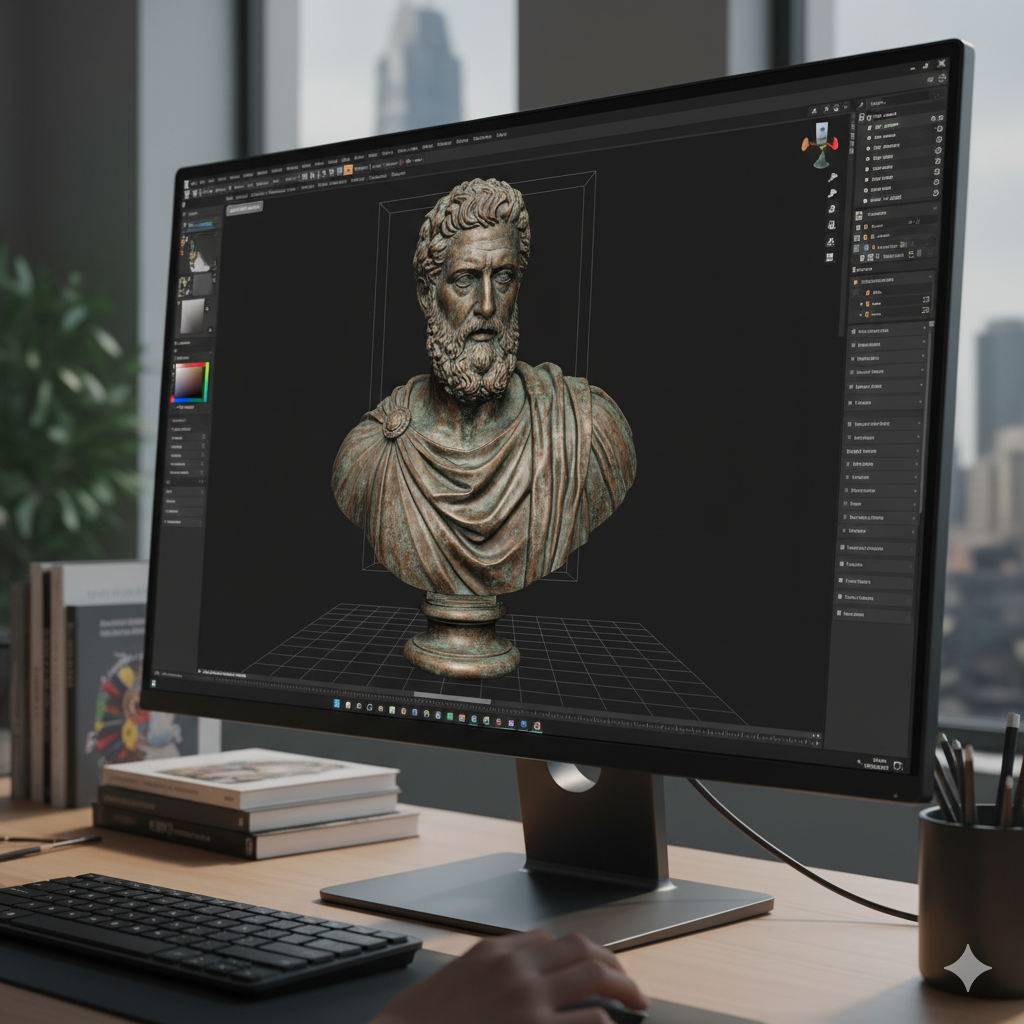 Mẫu thiết kế 3D chi tiết giúp khách hàng dễ dàng duyệt và chỉnh sửa