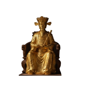 Tượng Vua Cha Nhạc Phủ Bằng Đồng – Linh Vật Thờ Cúng Thiêng Liêng Trong Tín Ngưỡng Tứ Phủ