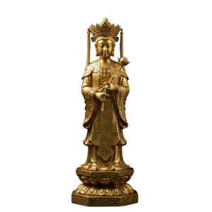 Tượng Cô Bé Bản Cảnh Bằng Đồng – Linh Vật Tâm Linh Tôn Nghiêm, Trang Nghiêm Điện Thờ