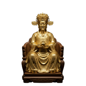 Tượng Vua Cha Thoải Phủ Bằng Đồng – Biểu Tượng Tôn Nghiêm Của Thần Quyền Sông Nước