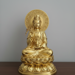 Tượng QUÁN THẾ ÂM BỒ TÁT (Avalokiteśvara) Bằng Đồng – Biểu Tượng Đại Bi Vô Ngại Và Thần Lực Cứu Khổ Cứu Nạn