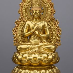 Tượng ĐẠI NHẬT NHƯ LAI (Vairocana Buddha) Bằng Đồng – Biểu Tượng Pháp Thân Thanh Tịnh Và Ánh Sáng Giác Ngộ Vô Biên