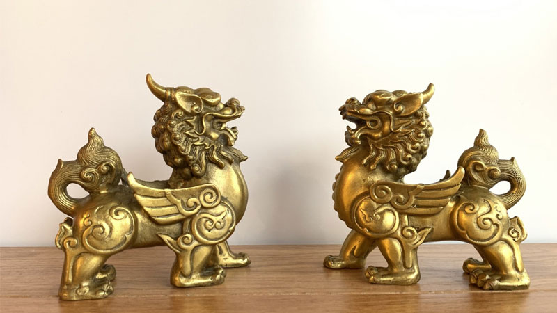 Tượng Phượng hoàng bằng đồng – Biểu tượng hạnh phúc và thịnh vượng