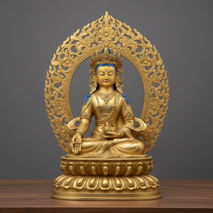 Tượng ĐẠI HẠNH PHỔ HIỀN BỒ TÁT (Samantabhadra Bodhisattva) Bằng Đồng – Biểu Tượng Hạnh Nguyện Vô Biên Và Đại Lực Thành Tựu