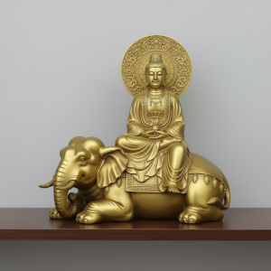 Tượng ĐẠI HẠNH PHỔ HIỀN BỒ TÁT Bằng Đồng – Biểu Tượng Hạnh Nguyện Vô Biên Và Đại Lực Thành Tựu