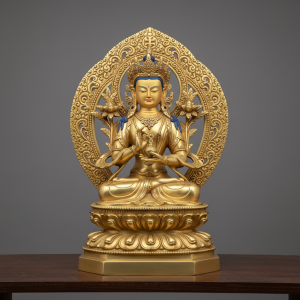 Tượng TỪ THỊ BỒ TÁT (Maitreya Bodhisattva) Bằng Đồng – Biểu Tượng Tâm Từ Vô Lượng Và Niềm Hy Vọng Giác Ngộ Tương Lai